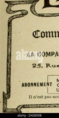 . Le quincaillier (Juillet-Decembre 1907). ageux pour eux de commander la Marque Essex, basee sur ces faits primordiaux :— — Nous sommes situes dans la plus belle section maraichere du Canada, cm le ble dInde et les Tomates poussent a la perfection. — Nous possedons un des plus grands, des plus nouveaux et des plus parfaits eta- blissements de conserves du Dominion, avec toutes les facilites ponr faire bienles choses. — Nous revendiquons pour la Marque Essex un type de qualite plus eleve quil nest consid6r6 necessaire dhabituae. Les plus beaux Fruits et Legumes,recoltes a la periode convenable Stock Photo