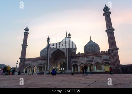 Jama Masjid in Old Delhi, India Stock Photo