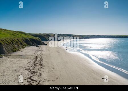 Traeth Penllech near Porth Colmon on the Lleyn Peninsula Gwynedd North Wales Stock Photo