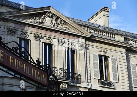 Thiers Library - Place Saint Georges - Paris - France Stock Photo