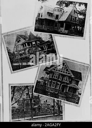 . Better Binghamton; a report to the Mercantile-Press Club of Binghamton, N. Y., September 1911. HOMES IN BINGHAMTON. HOMES IN BINGHAMTON Stock Photo