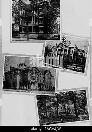 . Better Binghamton; a report to the Mercantile-Press Club of Binghamton, N. Y., September 1911. PUBLIC HOSPITALS. ORPHANS HOMES, HOSPITALS AND SCHOOLS Stock Photo