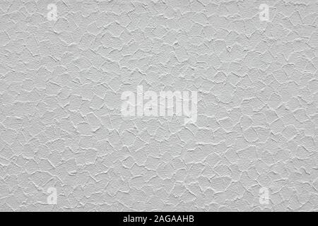 Abstract patterned texture of a white house wall Stock Photo