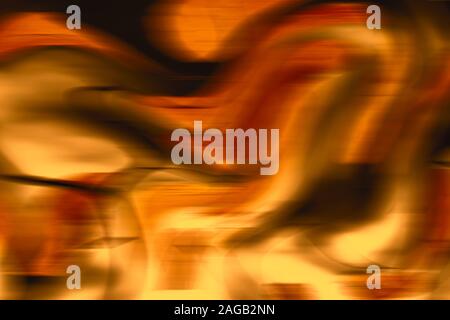 Abstract background in orange and red tones. Gradient texture with lines and curves Stock Photo