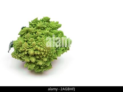 Romanesco broccoli, or Roman cauliflower Stock Photo