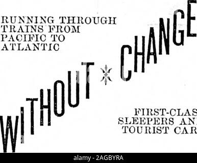 . Daily Colonist (1896-02-15). THE ONLYTBANSCONTINENtALROUTE RUNNING THROUGHTRAINS FROMPAGIFIO TOATLANTIC. FIRST-CLASSSLEEPERS AKDTOURIST OARS 3l8tl Tons troan Itegiater, n iU he despatched from London for this portdiirliig tlie moiilh of February. ( nrgo miiy be engaged at favorable rates, on apiilicatlou to ja2S K. P. KITHET & CO., LTD. London to Tictoria. Stock Photo