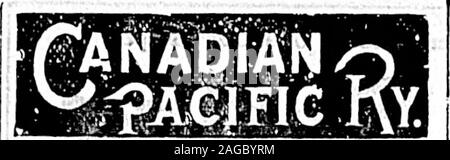 . Daily Colonist (1896-02-15). THE ONLYTBANSCONTINENtALROUTE RUNNING THROUGHTRAINS FROMPAGIFIO TOATLANTIC Stock Photo