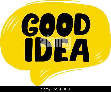 Vector calligraphy illustration isolated on white background. Stock Vector