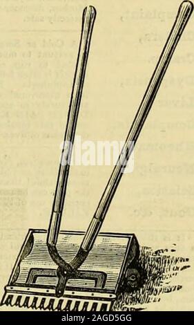 . The Gardeners' chronicle : a weekly illustrated journal of horticulture and allied subjects. PATENT COMBINATION GARDEN lUPLEUENT. It is used for Cutting Turfand Grass Edges, Cutting outOrnamental Beds and roundRaised Beds, Hoeing andWeeding, Cutting Water-courses, &c. PRICES. No. 3. No. I. No. 2.108. 12s. 14s. To be obtained from all Ironmongers in the UnitedKingdom, and from the Patentee, PATENT OKASS and CORN CUTTER. This useful Machine is usedfor Lawns, Banks, Grass Edg-ings, round Flower Beds, andplaces where the Lawn Mowercannot reach ; will Trim Shrubs,Ivy and Creepers ; CuttingClover, Stock Photo