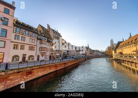 View on the city Strasbourg, Alsace, France Stock Photo