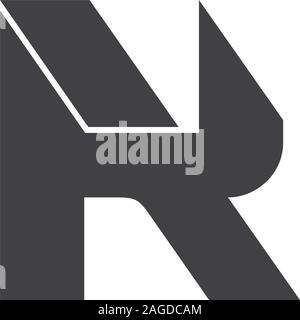 letter ak abstract simple geometric logo vector Stock Vector