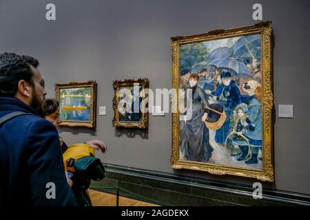 renoir les parapluies national gallery