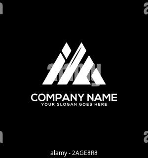 IF initial logo inspiration, I and A logo vector, can used sport, finance, firm logo template Stock Vector