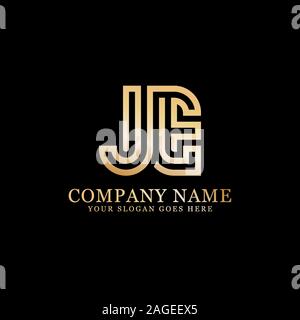 FE initial letter Logo Inspiration, F and E combination logo vector with hexagonal idea Stock Vector