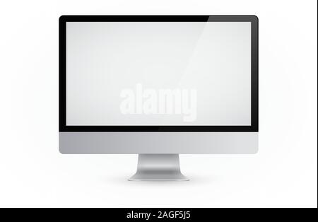 Monitor. Vector illustration Stock Vector