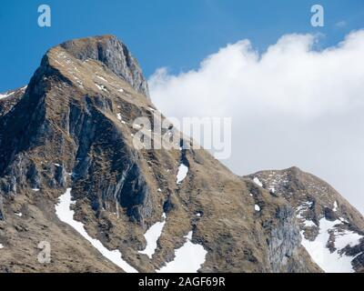 Gantrisch mountain, Gantrisch Nature Park, canton of Bern, Berne, Bernese Oberland, Swiss Alps, Switzerland Stock Photo