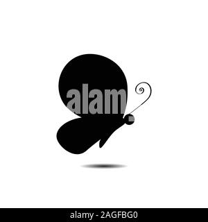 Butterfly Icon vector illustration. Vector Butterfly Sign. eps 10 Stock Vector
