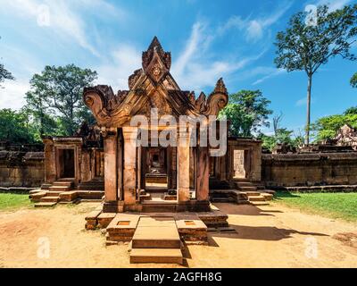 Banteay Srei or Lady Temple, Siem Reap, Cambodia Stock Photo