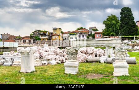 Agora of Smyrna in Izmir, Turkey Stock Photo