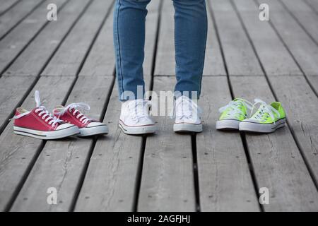bright coloured converse