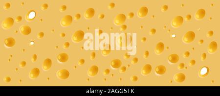 thin slice of cheese Stock Vector