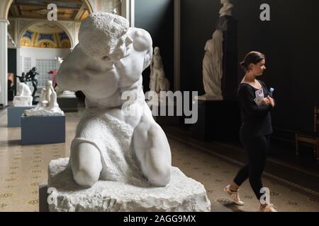 Bronze statue of a valkyrie, a female figure in Norse mythology designed by  sculptor Stephan Sinding 1908 in Churchill park, Copehhagen, Denmark Stock  Photo - Alamy