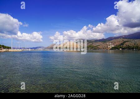 The coastline near Lassi, Cephalonia, Ionian Islands, Greece Stock Photo
