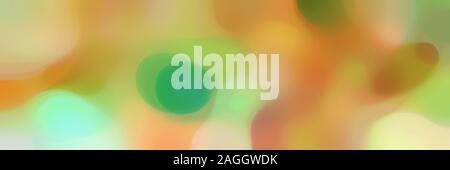 smooth horizontal background with dark khaki, tea green and medium sea green colors and free text space. Stock Photo