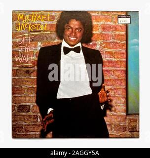 Michael Jackson Off The Wall Vinyl Record LP Stock Photo - Alamy