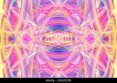 An abstract psychedelic background image. Stock Photo
