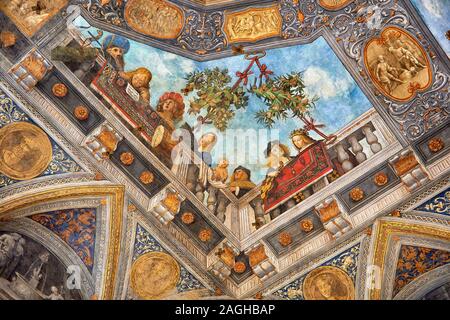 Renaissance Trompe L Oeil Ceiling Fresco Paintings The