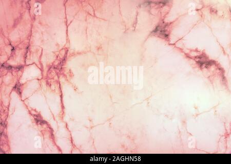 pink colored marble textured background . Stock Photo