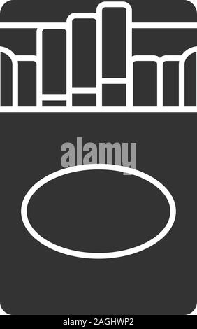 box smoker glyph icon vector illustration Stock Vector Image & Art - Alamy