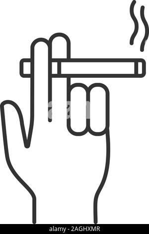 how to draw a hand holding a cigarette Hand Holding Cigarette Smoking Stock