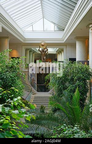 BELGRADE, SERBIA -20 JUN 2019- View of the Hyatt Regency Belgrade, a modern hotel in the New Belgrade area of the capital of Serbia. Stock Photo