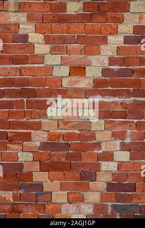 Brick wall. Old industrial building Stock Photo