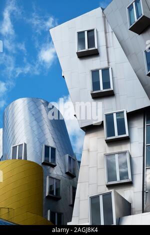 the Ray and Maria Stata Center designed by architect Frank Gehry, MIT Stock Photo