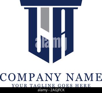 K A beauty logo inspiration, luxury logo design, initial logo name Stock Vector