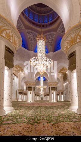 Sheikh Zayed Grand Mosque Stock Photo