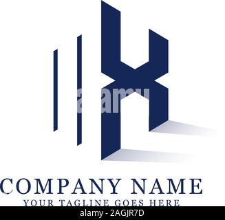 M initial logo inspiration, negative space letter logo designs Stock Vector