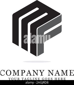 JF monogram logo inspirations, letters logo template,clean and creative designs Stock Vector