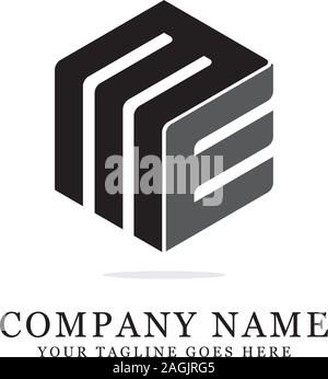 JE monogram logo inspirations, letters logo template,clean and creative designs Stock Vector