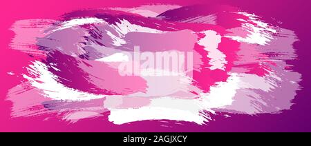 Bright background. Abstract luxury brush strokes with frame. vector Stock Vector