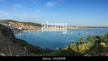 Seascape of Eo Gio Bay at sunny day in Quy Nhon, Vietnam. Stock Photo