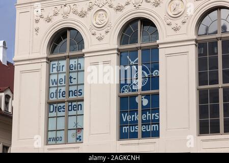 Dresden Transport Museum - Verkehrsmuseum Stock Photo