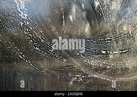 Dirty glass texture Stock Photo