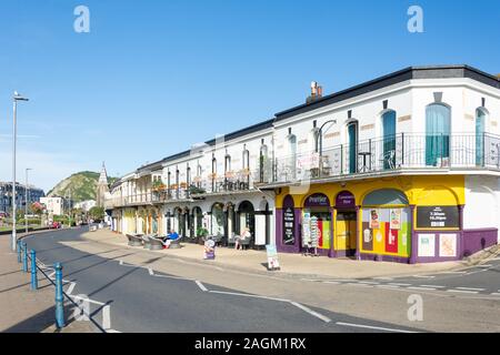 Seafront promenade, Ilfracombe, Devon, England, United Kingdom Stock Photo