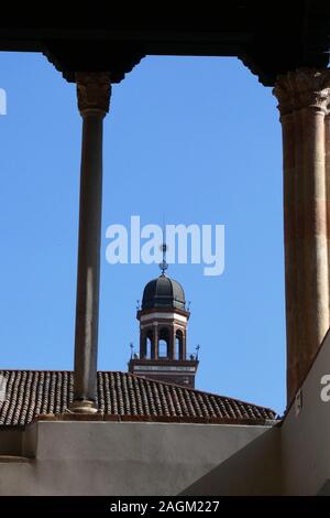 Sforza Castle, The Torre del Filarete, Milan, Lombardy province, Italy, Europe Stock Photo