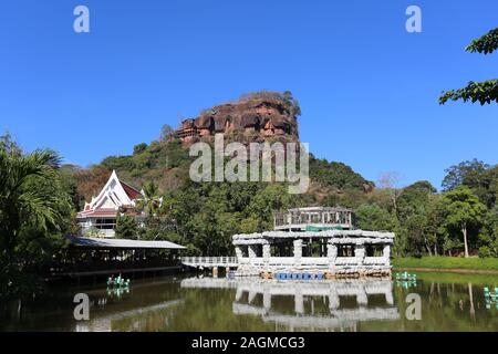 Temples of Isaan. A selection of images from several provinces in the north-east of Thailand. Stock Photo