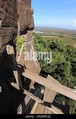 Temples of Isaan. A selection of images from several provinces in the north-east of Thailand. Stock Photo